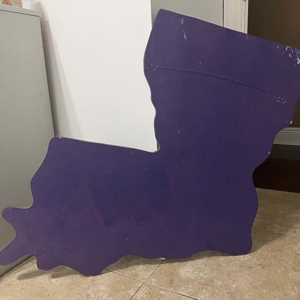 HAND CRAFTED LOUISIANA (LSU) BOOT! - Picture 2 of 5